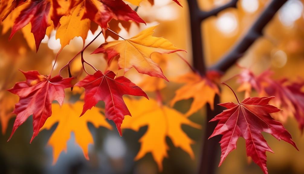 brilliant hues of autumn
