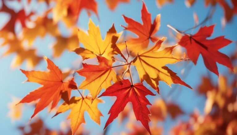 What Are Effective Tips for Capturing Vibrant Fall Foliage on Liquidambar Trees?